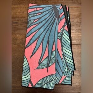 Geometry Jazzy Jungle Beach towel